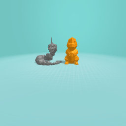 Charmander in onyx