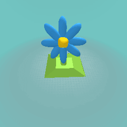 Blue flower