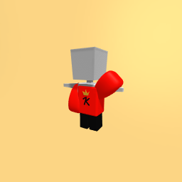 red sweater & black pants