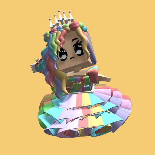 Rainbow princess