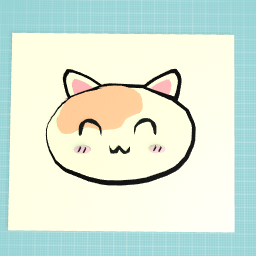 Kawaii calico cat!