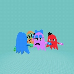 Pinky says : Oh my.. I don't like banana's inky