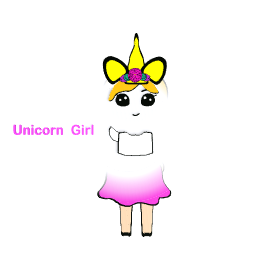 Cute Unicorn Girl