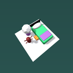 bed for the little girl