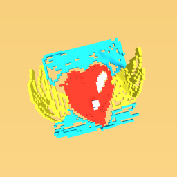 Heart and sky