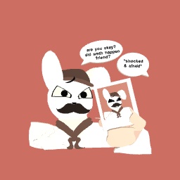 Taking a photo! (ft. barney & intern!)