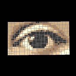 Realistic Eye PixelArt