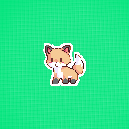 Cute Blocker Fox