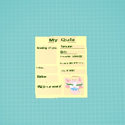 My Quiz
