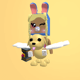 Cutie on adopt me dog