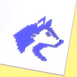 Wolf pixelart