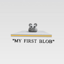 my first blob