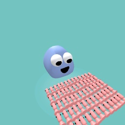 Fish army vs giant blob