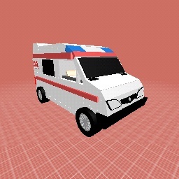 Ambulance van - Mercedes Benz car