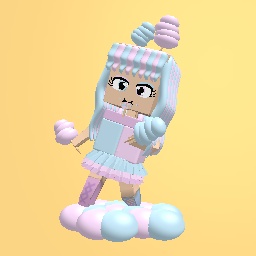 Cotton candy girl (original design)