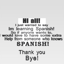 SPANISH!