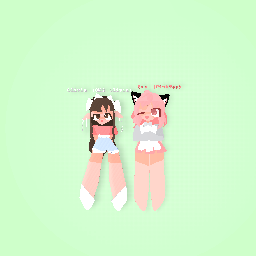 I drew my irl bffs :D
