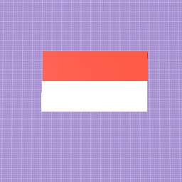 Monaco/Indonesia Flag