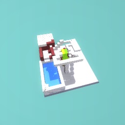 Stairs to doom{exept the poool!!!}