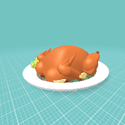 turkey for 3D printing class comp