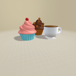 cupcakes and coffe yum yum