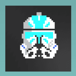 Made-up Clone Trooper’s Helmet (Star Wars)