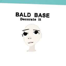 Bald base