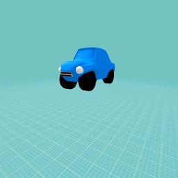 Blue car