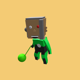 Green cyborg