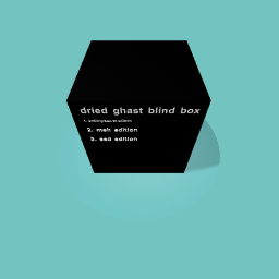 dried ghast blind box