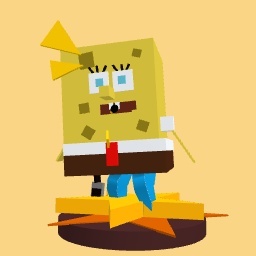 Sponge bob in stress
