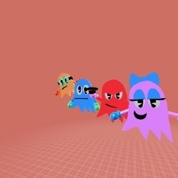 PAC-MAN LEGACY : THE GHOSTS - PINKY, BLINKY, INKY, AND CLYDE