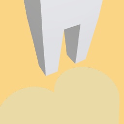 Pastel yellow heart base