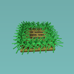 40 million palm tree is planted by her