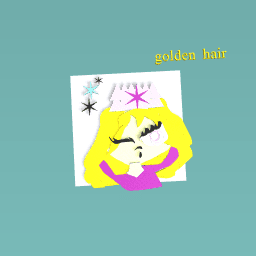 golden hair girl