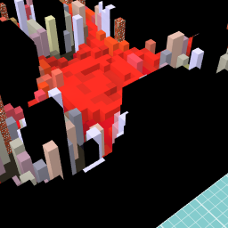 Blocky fidget spinner