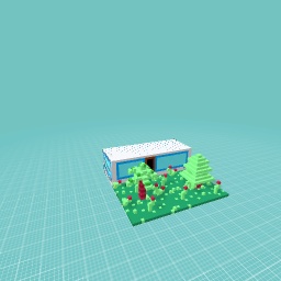 House without interior