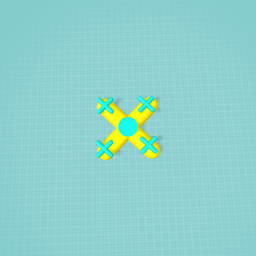 Cross middle spinner