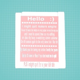 ♡ I HAVENT GIVEN UP! ♡