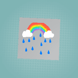 Rainbow rainy