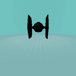 Tie fighter for you to colour