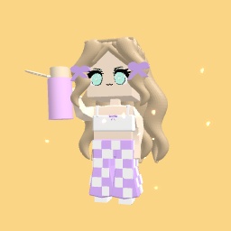 Chic new purple summer girl