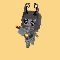 The no color girl * i was supossed to do it sad *