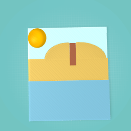 Beach scene