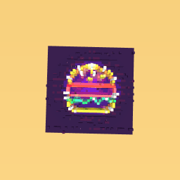 Neon hamburger