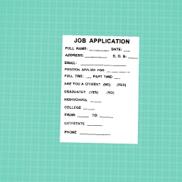 job application