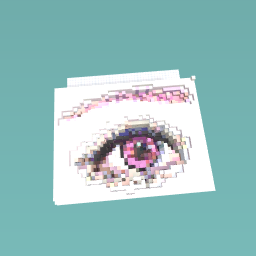 Litle eye pink