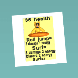 Surfers card