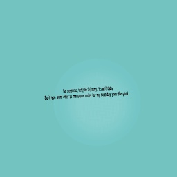 Ayo that really my birthday