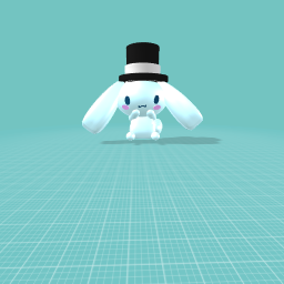 cinnamaroll wearing a hat